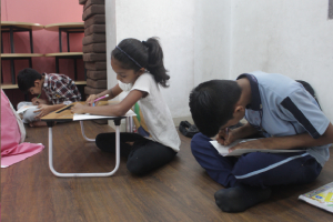 Inter School Drawing Competition with Rotary Club of Udhna