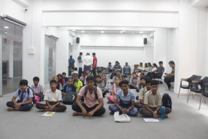 Inter School Drawing Competition with Rotary Club of Udhna