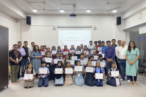 Inter School Elocution Competition with Rotary Club of Udhna