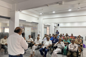 NJCF Desk Demo to Satyasai School