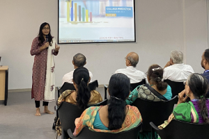 NJCF Desk Demo to Satyasai School
