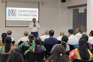 NJCF Desk Demo to Satyasai School