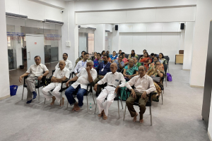 NJCF Desk Demo to Satyasai School