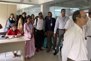 NJCF Desk Demo to Satyasai School