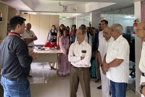 NJCF Desk Demo to Satyasai School