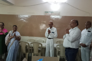 Protein Powder Distribution at Muk-Badhir School