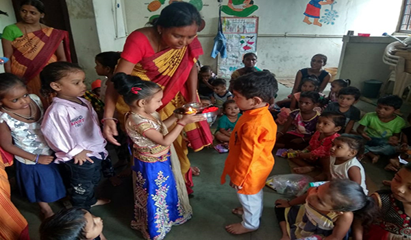 Activity and Celebration at Aanganwadi