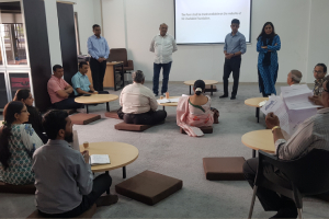 Launching of Scholarship Program with Rotary Club of Udhna