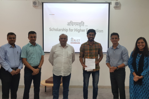 Launching of Scholarship Program with Rotary Club of Udhna