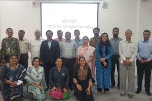 Launching of Scholarship Program with Rotary Club of Udhna