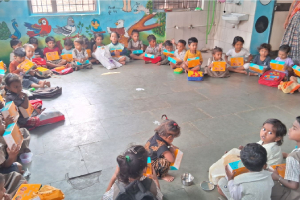 Aanganwadi Food Distribution