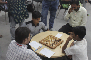 Inter school Chess Competition with Rotary Club of Udhna
