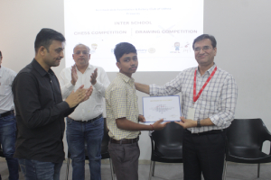 Inter school Chess Competition with Rotary Club of Udhna