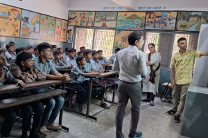 Conducted Seminar on "De-addiction" at SMC School no 197