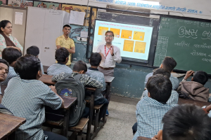 Conducted Seminar on "De-addiction" at SMC School no 197