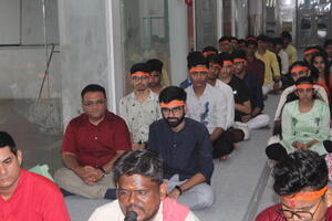 Ganesh Sthapana at NJCF