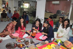 Ganesh Sthapana at NJCF