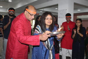 Ganesh Sthapana at NJCF