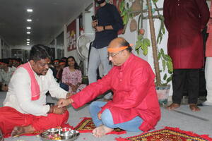 Ganesh Sthapana at NJCF