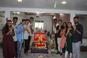 Ganesh Sthapana at NJCF