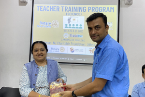Science Teachers' Training with Rotary Club of Udhna