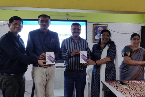 Tablet Donation to New Model School