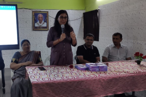 Tablet Donation to New Model School