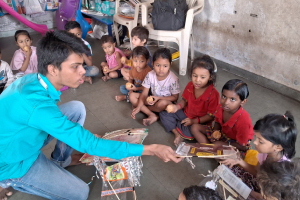 Uttarayan Celebration at Aanganwadi